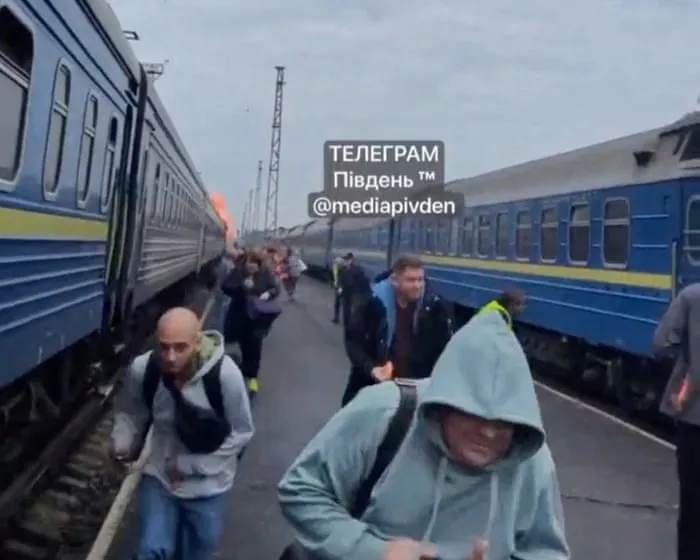Russian strike on passenger train will not deter Ukraine’s backers, Nato chief says