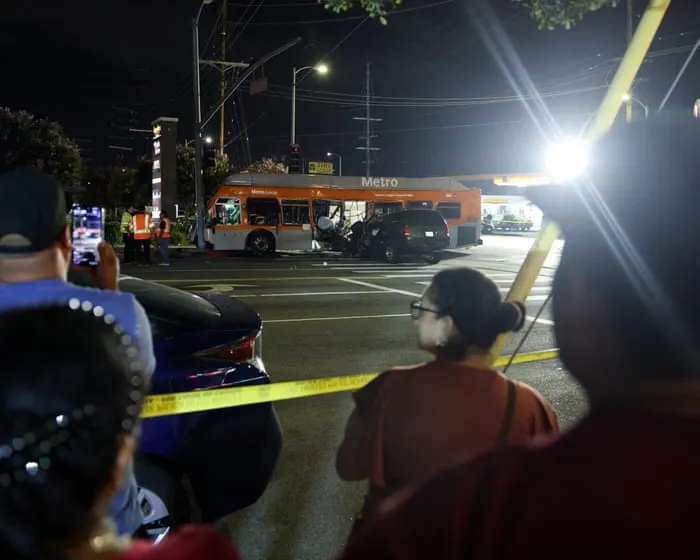 LA woman charged with murder over bus crash that preceded deadly helicopter plunge