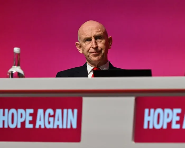 Chancellor John Healey to promise ‘new age of industrialisation’ in speech to Labour conference – UK politics live