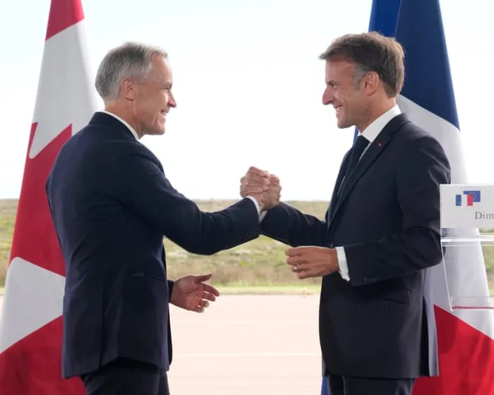 Macron and Carney announce closer France-Canada ties amid Trump tensions