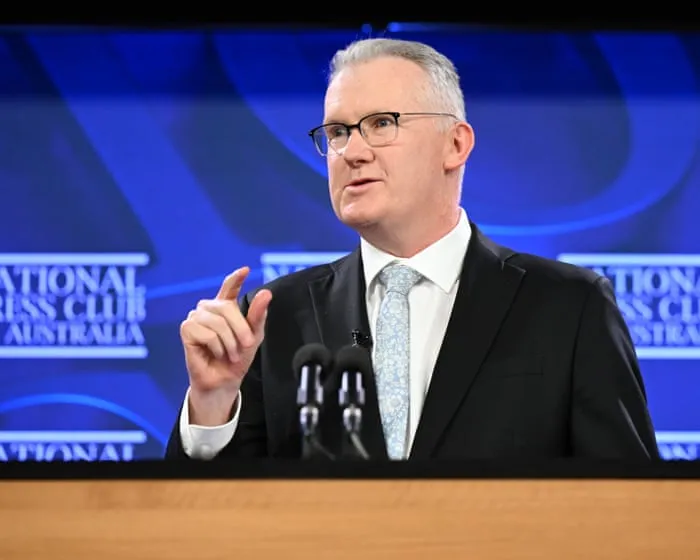 Australian politics live: Burke warns cutting migration too much would ‘trash economy’ and hoses down accusations of tension with Albanese and Chalmers