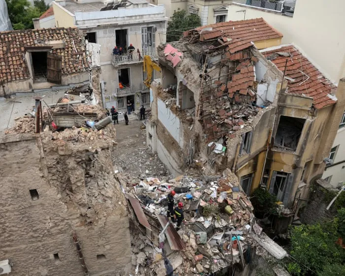 Greek authorities seek answers after six killed in Athens apartment block explosion