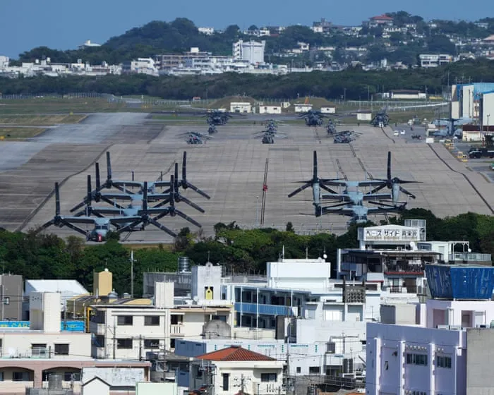 US marine arrested in Japan on suspicion of killing woman, police say