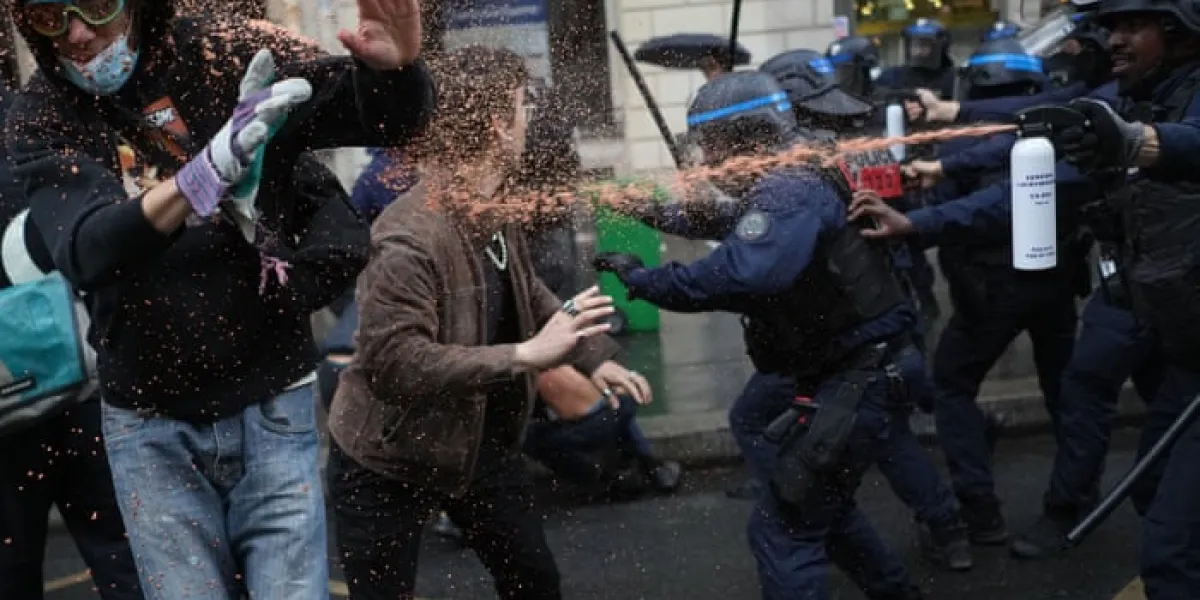 Minister denies police brutality as student protests continue across France – Europe live