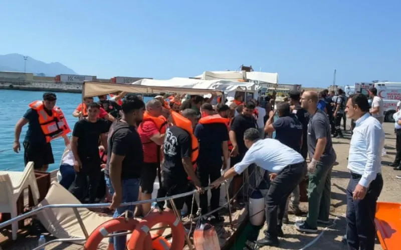 At least eight dead and 18 missing after ferry capsizes off northern Cyprus
