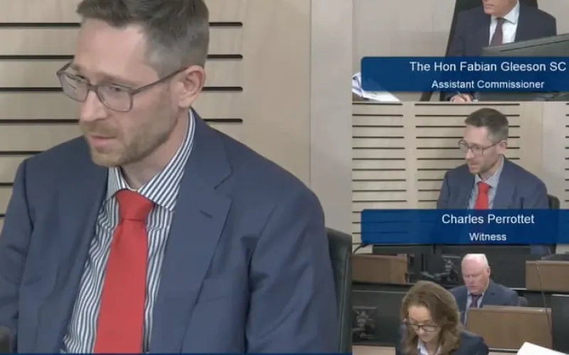 Icac lawyer tells Charles Perrottet the key to lying is ‘you have to be really good at remembering it’