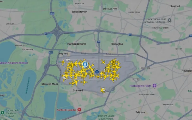 More than 600 UK flights cancelled after air traffic control ‘technical issue’ – as it happened