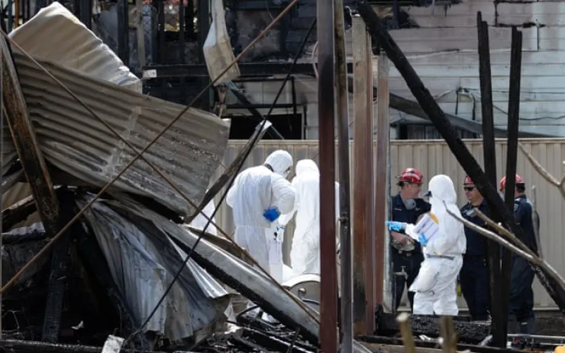 Mother flagged faulty smoke alarms before house fire that killed father and five children, court hears