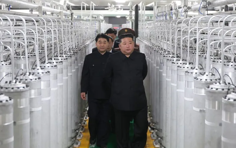North Korea has built new uranium facility to expand nuclear arsenal, UN agency says