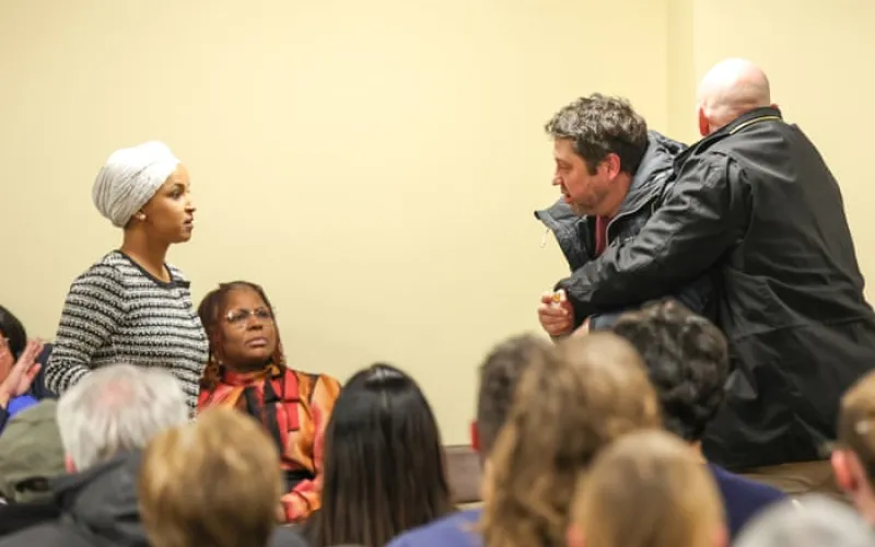 Man who sprayed Ilhan Omar with vinegar sentenced to 14 months