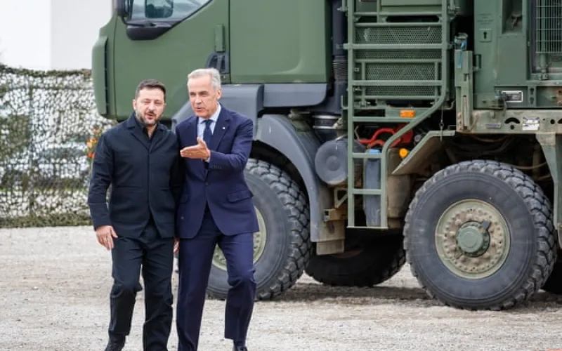 Canada offers air defense support for Ukraine as Zelenskyy visits