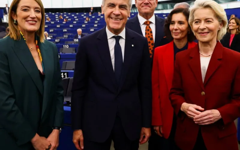All smiles in Strasbourg but uncertainty clouds Canada’s EU membership plan
