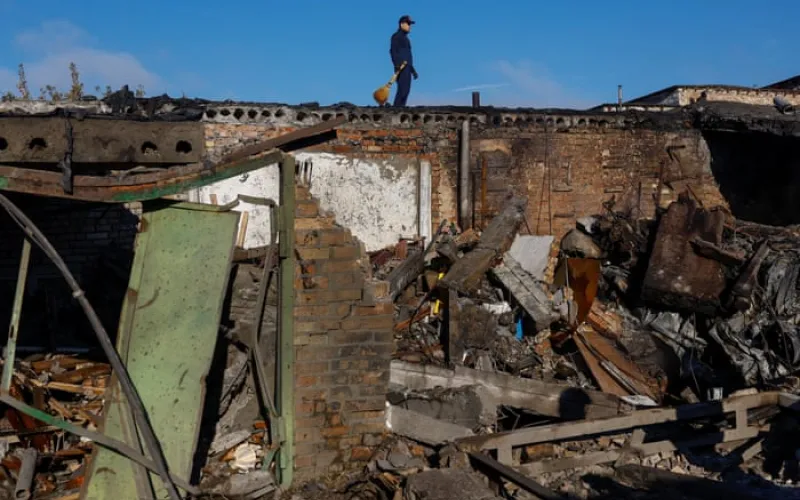 Russia targets communications and energy facilities in overnight drone attacks on Ukraine - Europe live