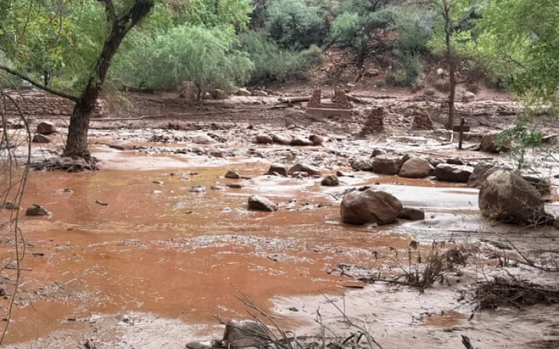 Two people dead and nearly 80 rescued after Grand Canyon flash flood