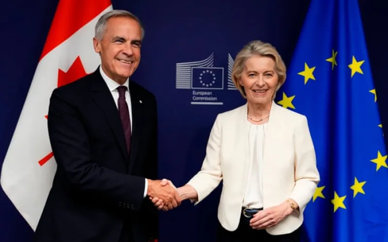 Is EU’s offer to Canada a blueprint for Britain – or a reminder it is out in the cold?