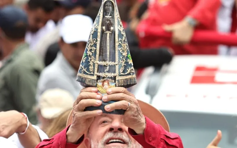 ‘No one disrespects Our Lady’: fears for Brazil’s patron saint grip country ahead of election