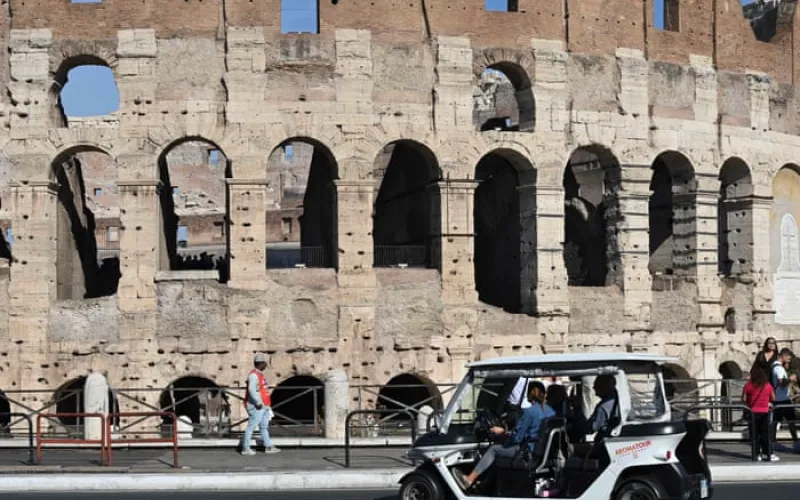 They embraced the Fiat 500, the Vespa, even tuk-tuks. But will Romans draw the line at the golf cart?