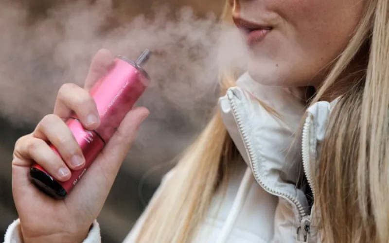 Proportion of people in Great Britain vaping who never smoked doubles in four years