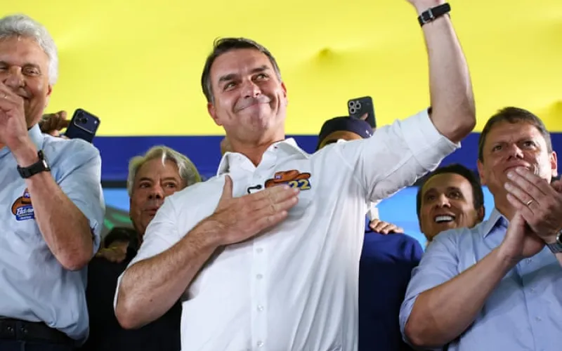 Flávio Bolsonaro’s advance in Brazil’s election is grim jolt for climate campaigners