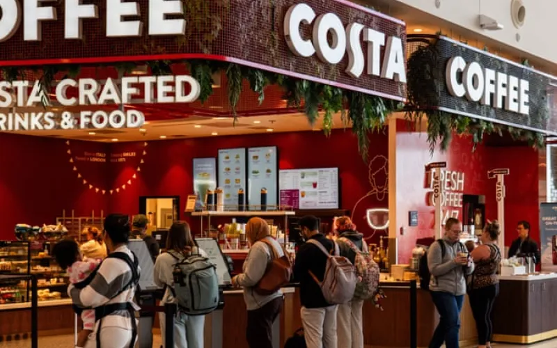 Costa’s coffee shops return to profit with iced drinks and matcha on the menu